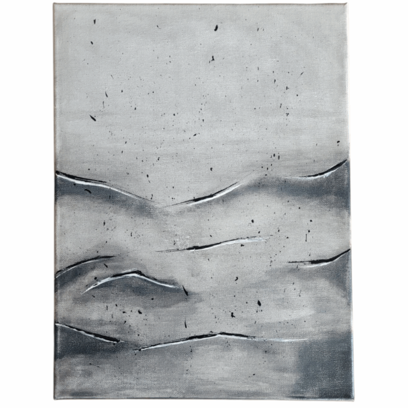 Obraz akrylowy „Linie Spokoju” Obraz akrylowy „Linie Spokoju” – minimalistyczna sztuka inspirowana naturą