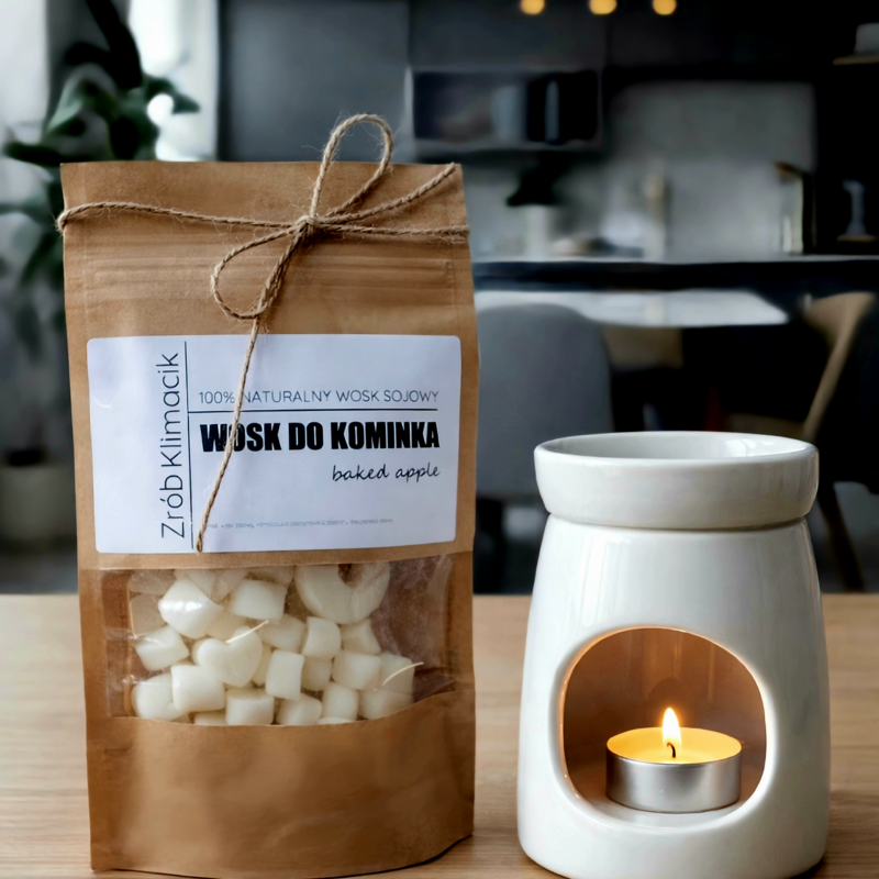 wosk do kominków baked apple